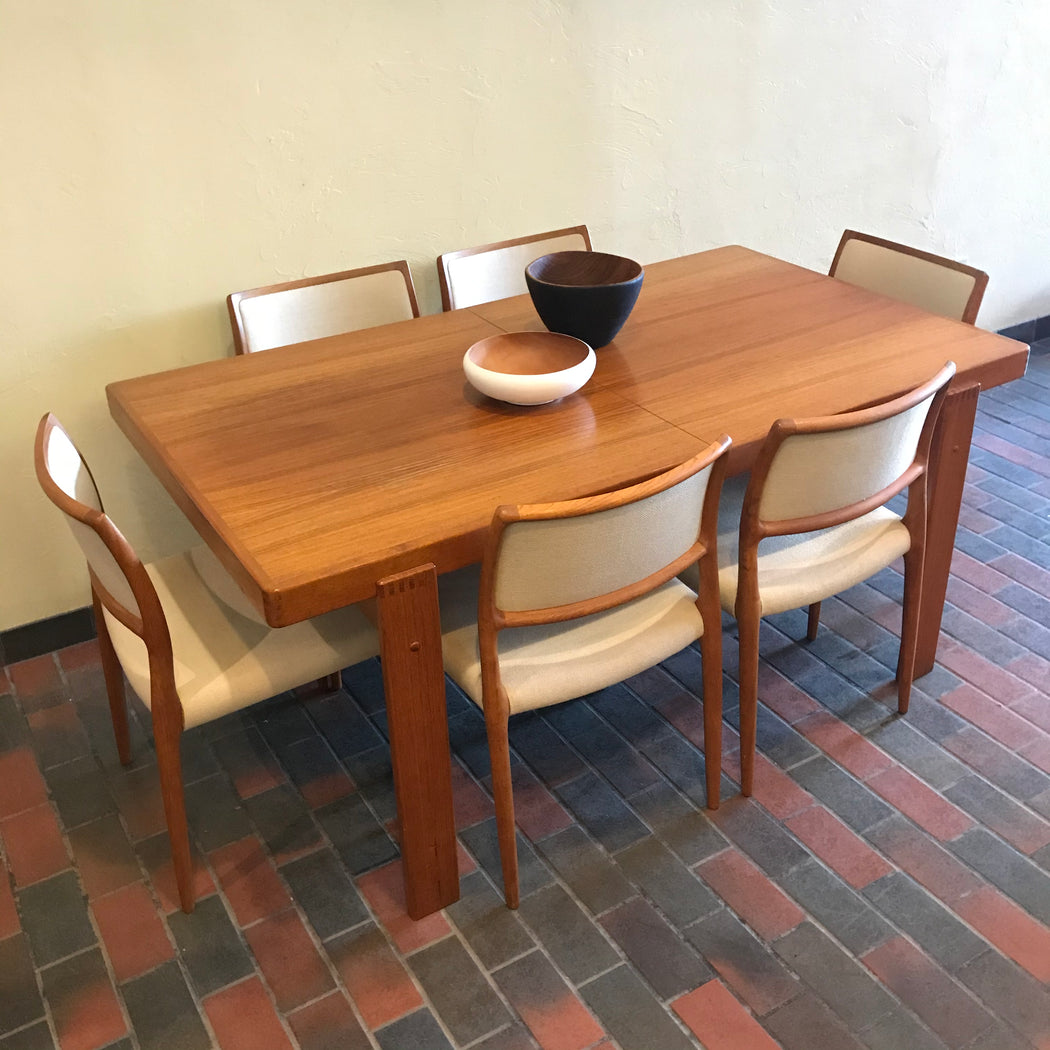 Danish Teak Dining Table