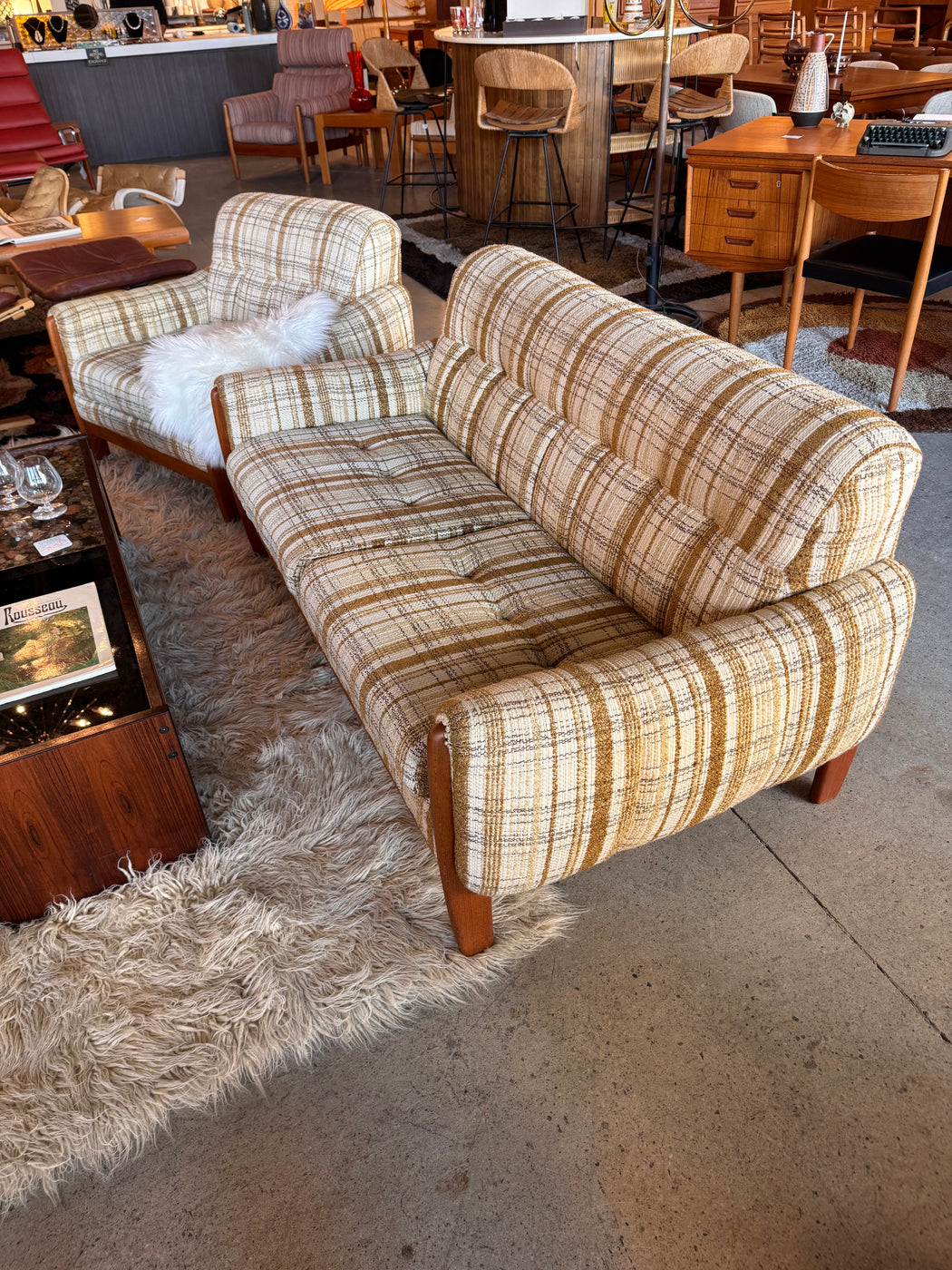 1960s Teak Sofa Set