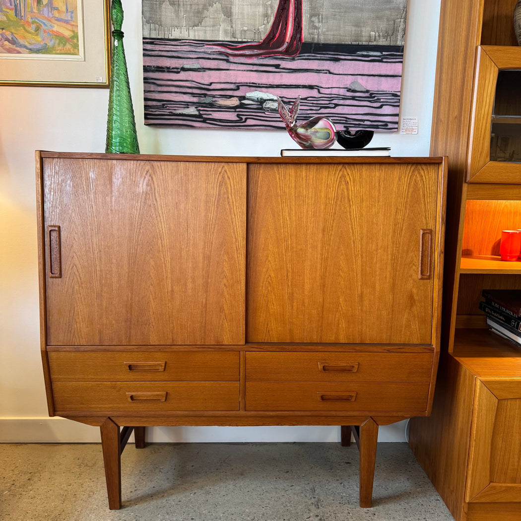 Petite Danish Teak Cabinet