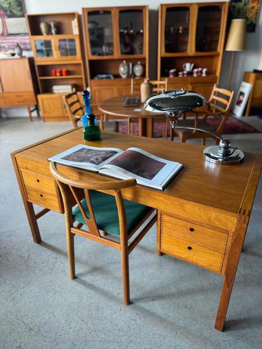 Danish Teak Desk by Vitre