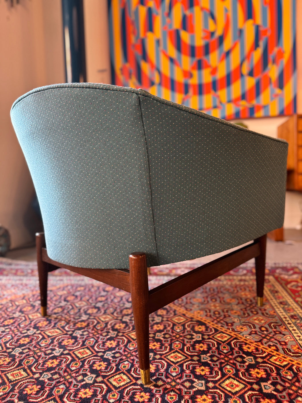 Petite Teal Chair