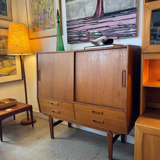 Petite Danish Teak Cabinet