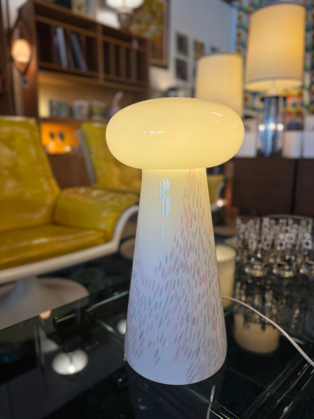 Murano Mushroom Lamp