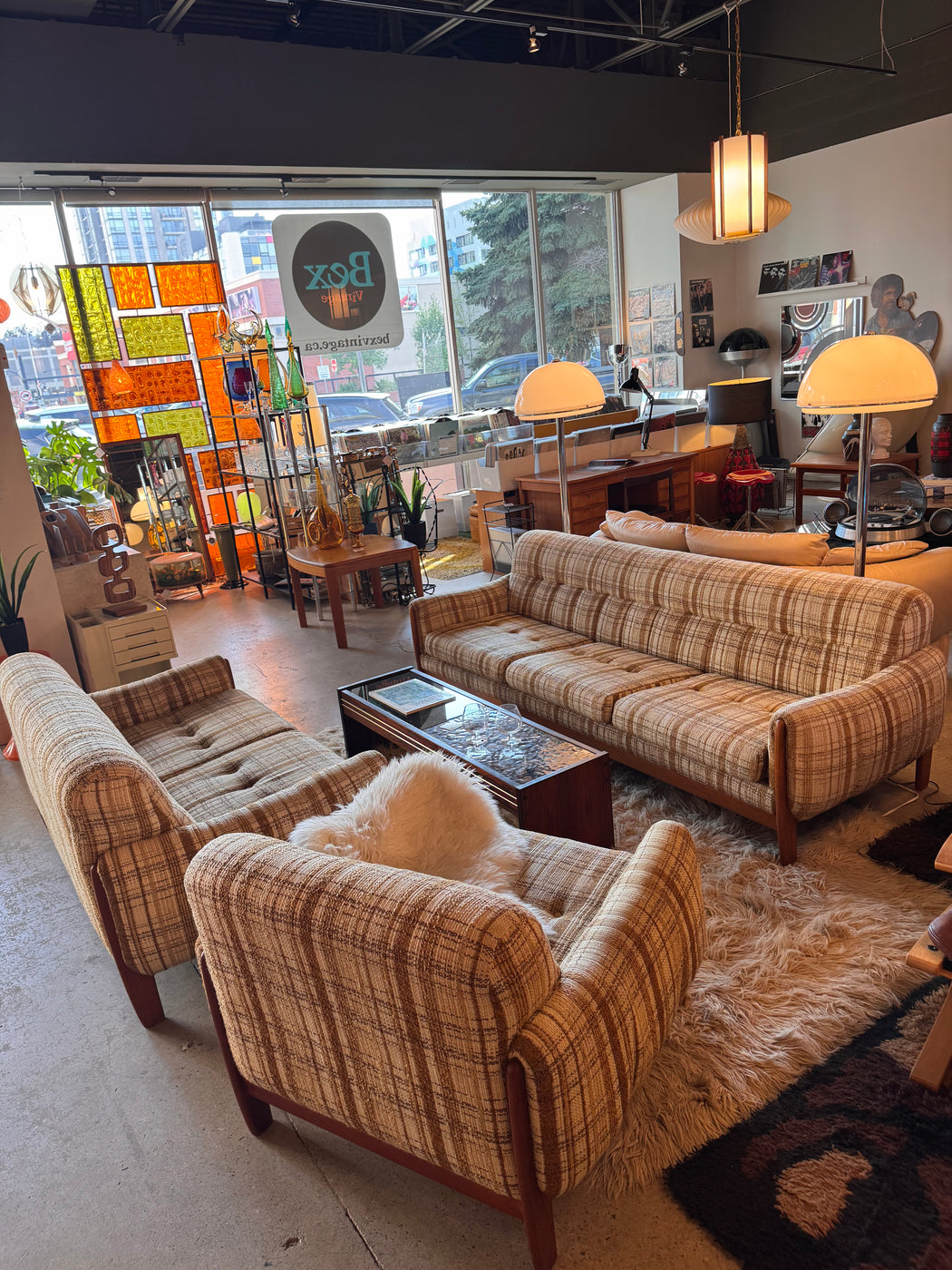 1960s Teak Sofa Set