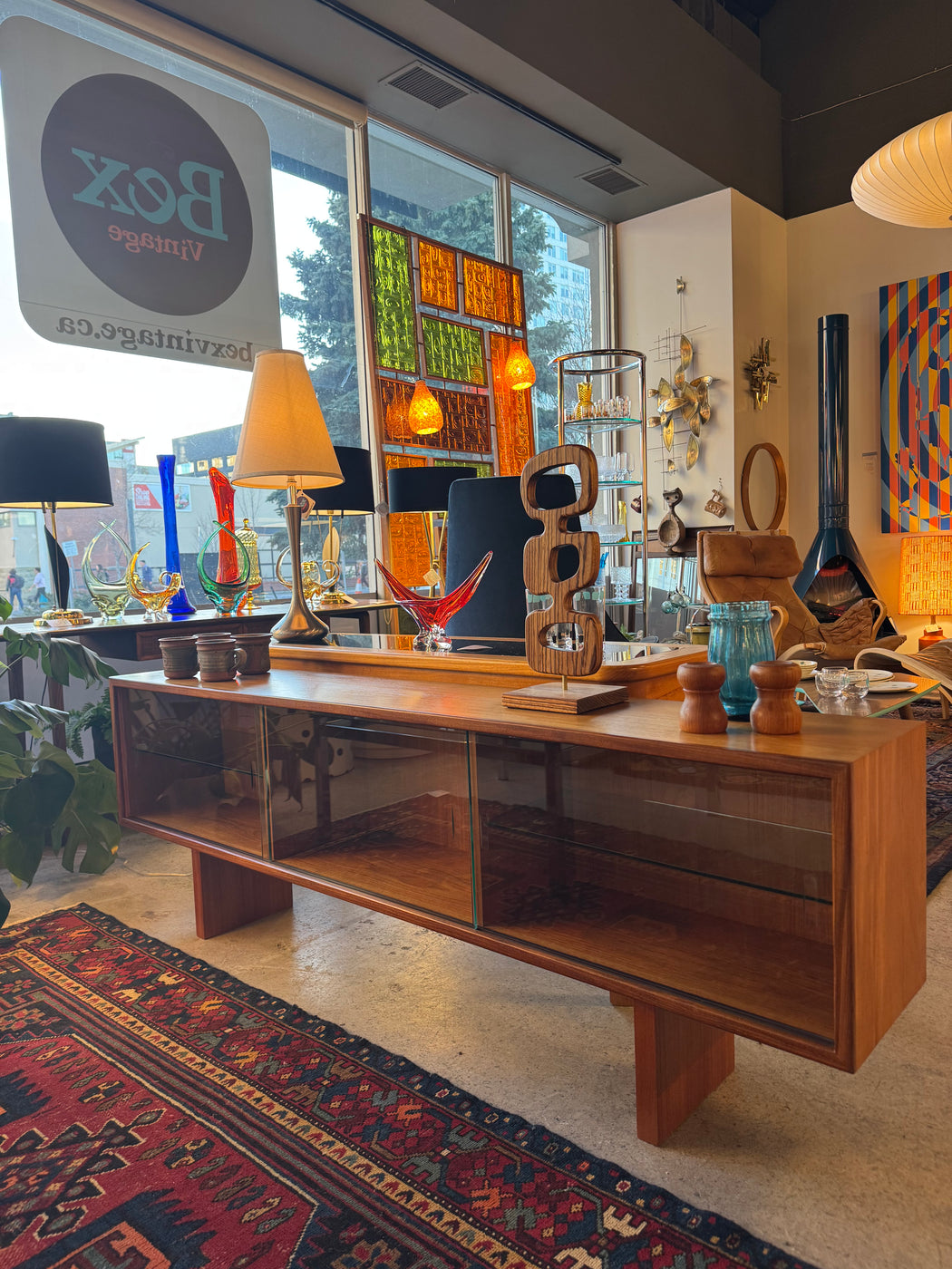 RS Associates Teak Cabinet