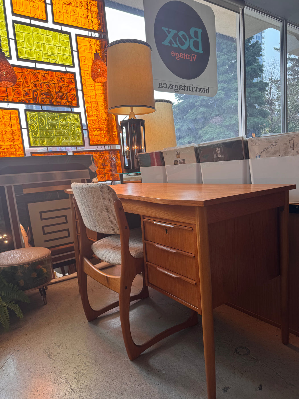 Danish Teak Desk