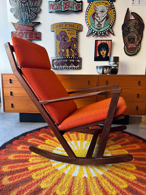 Poul M. Volther for Frem Rojle Rocking Chair