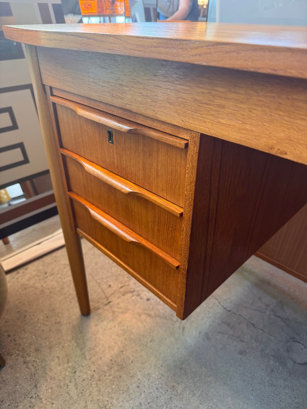 Danish Teak Desk