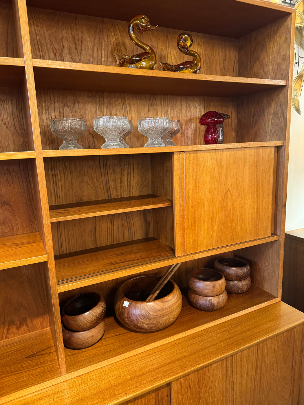 Danish Teak Shelving Unit