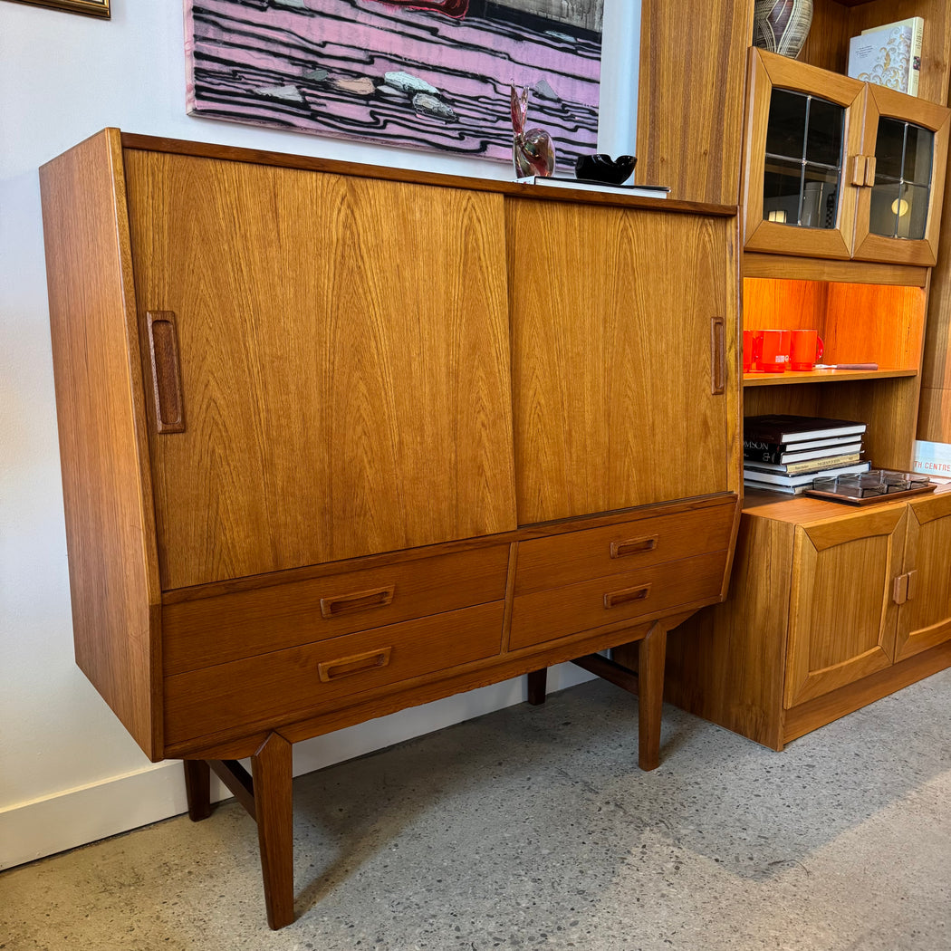 Petite Danish Teak Cabinet