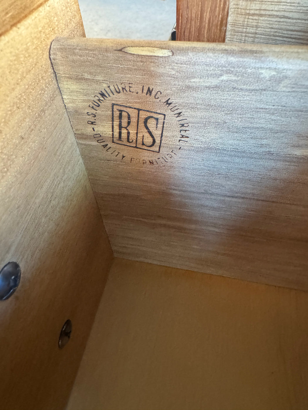 RS Associates Teak Dresser Credenza