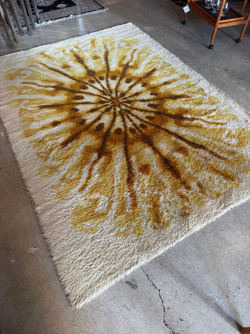 Midcentury Rya Rug