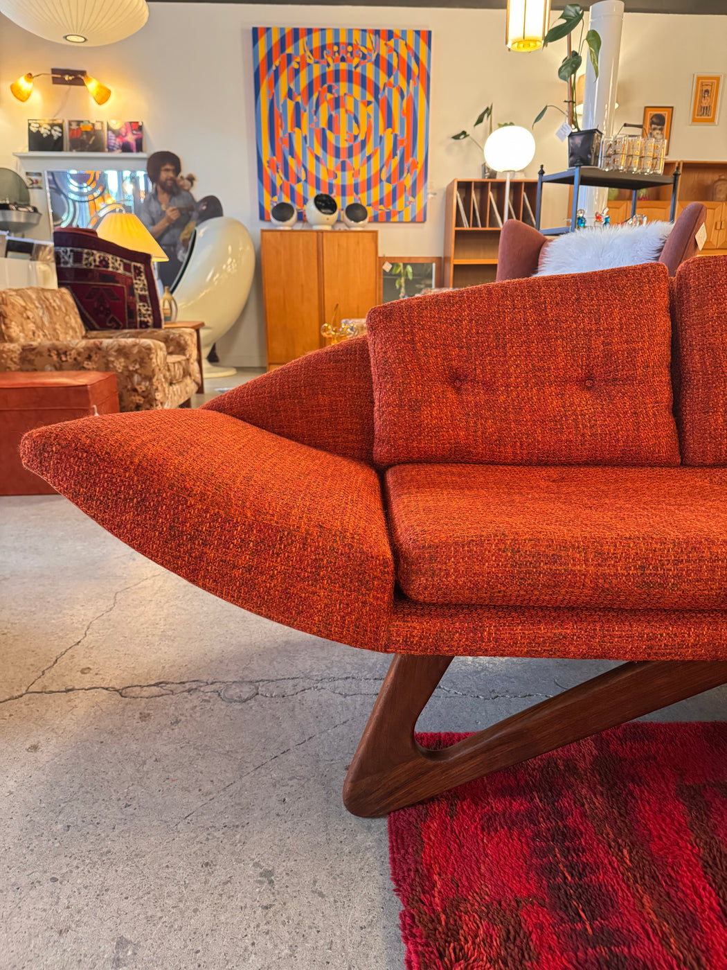 Atomic 1960s Gondola Sofa