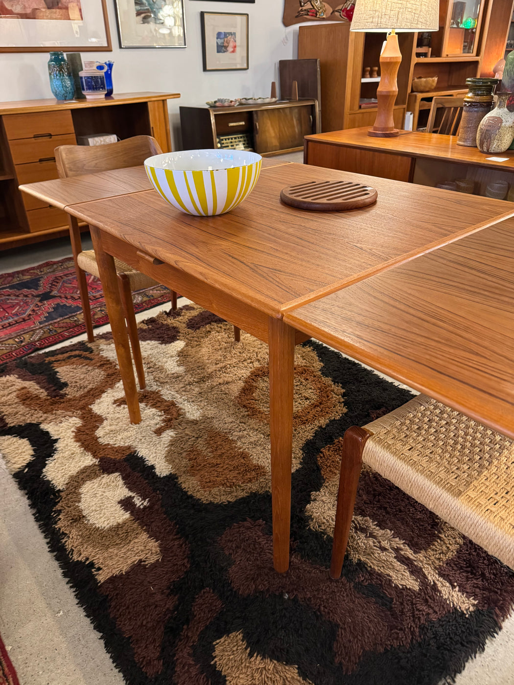 Petite Teak Dining Table