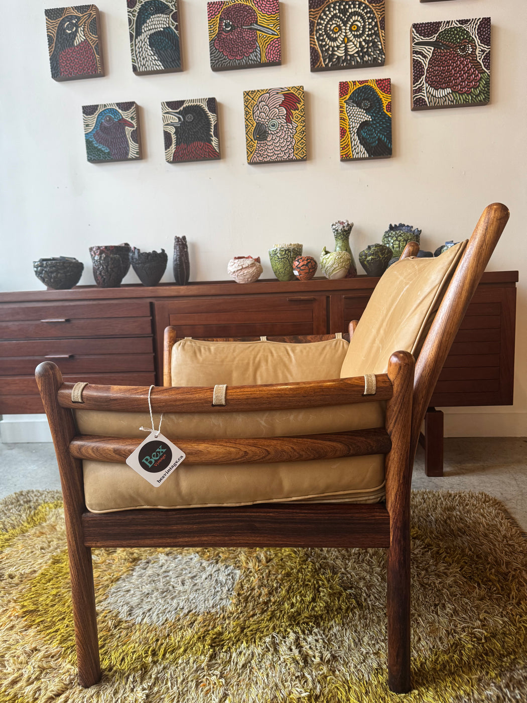 Illum Wikkelso Rosewood Genius Chair (2)