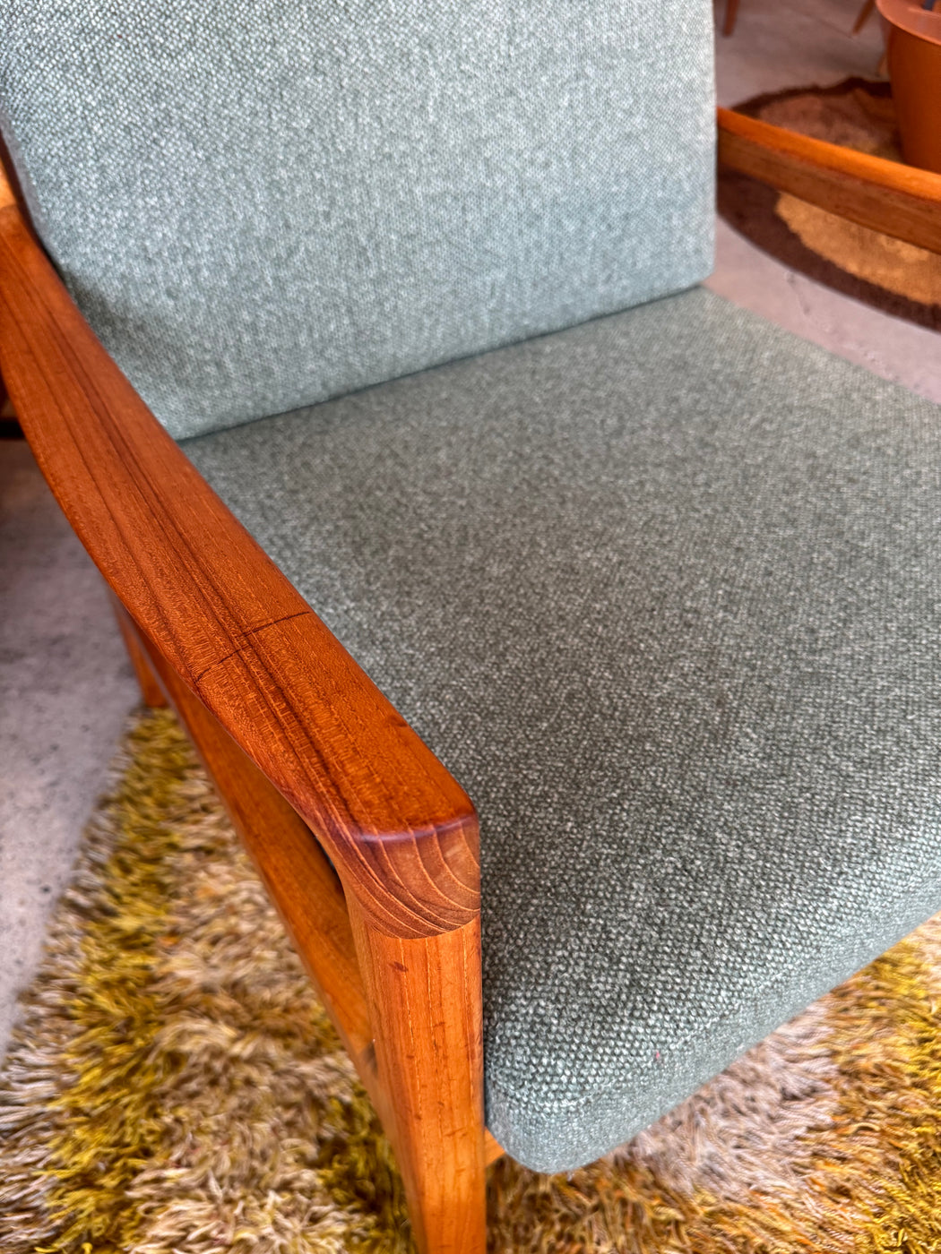 Ole Wanscher Teak Chair Pair