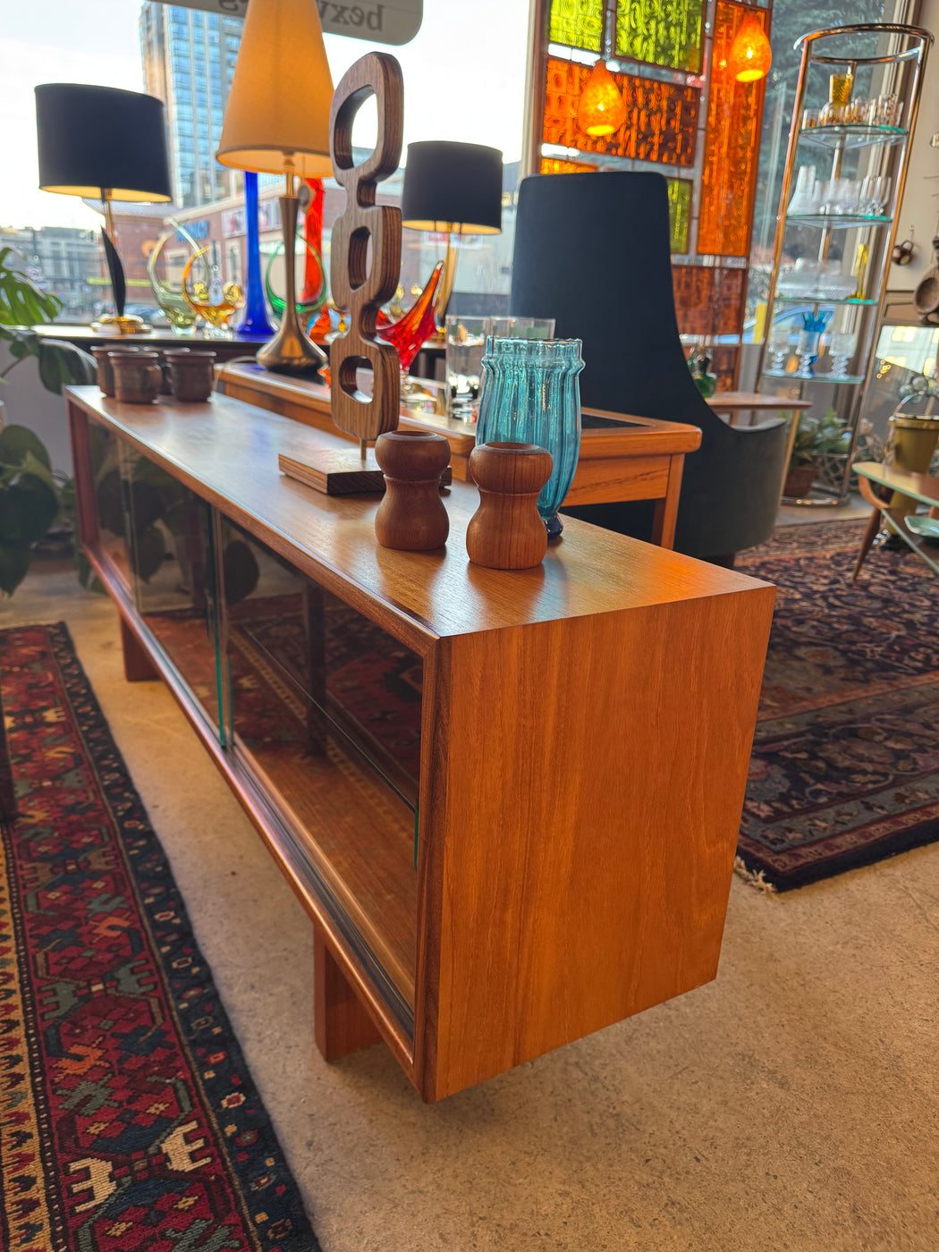 RS Associates Teak Cabinet