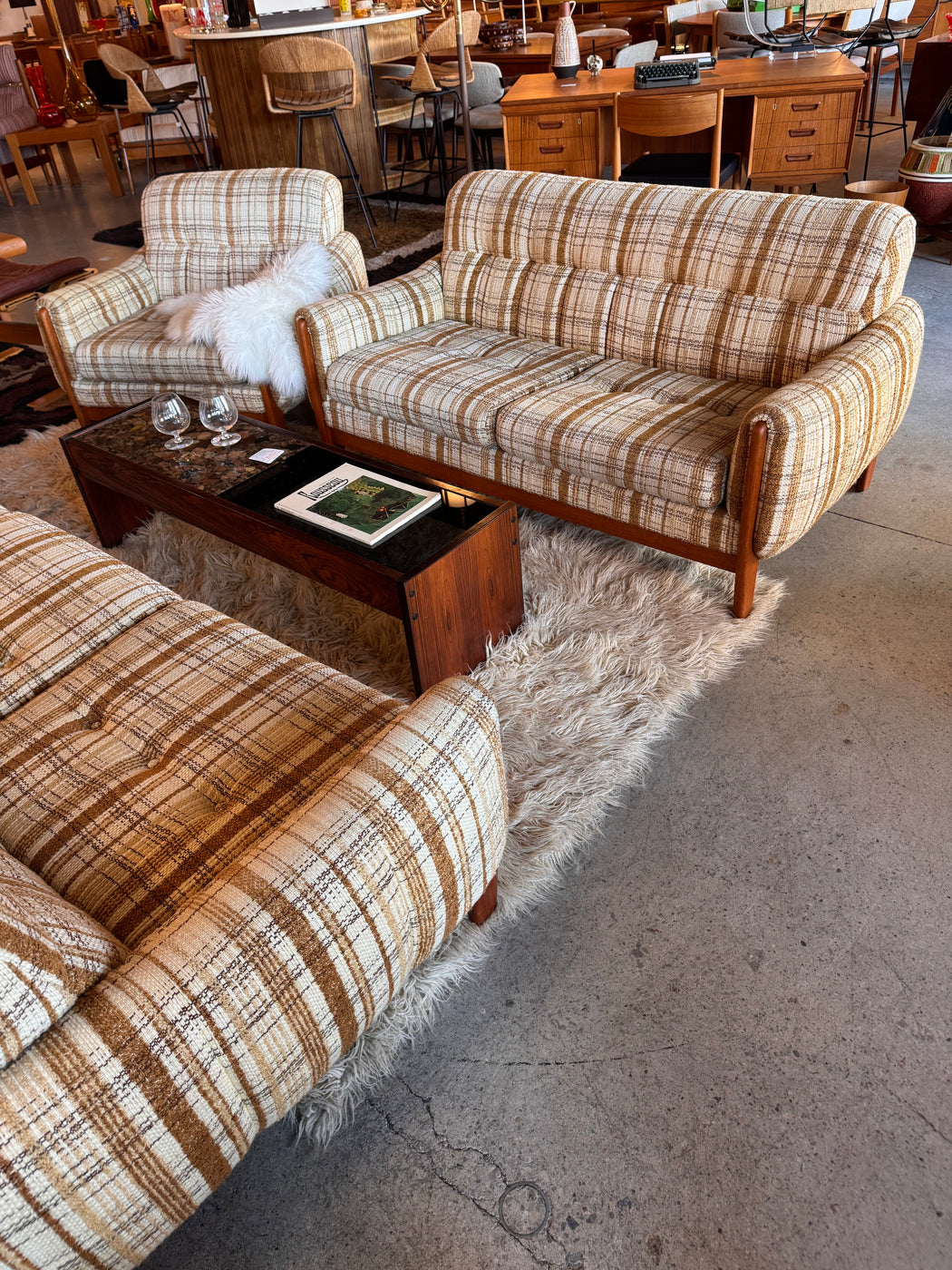 1960s Teak Sofa Set