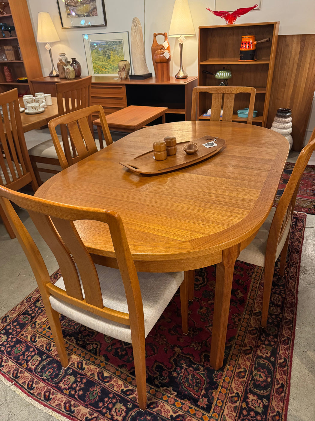 Danish Teak Dining Table
