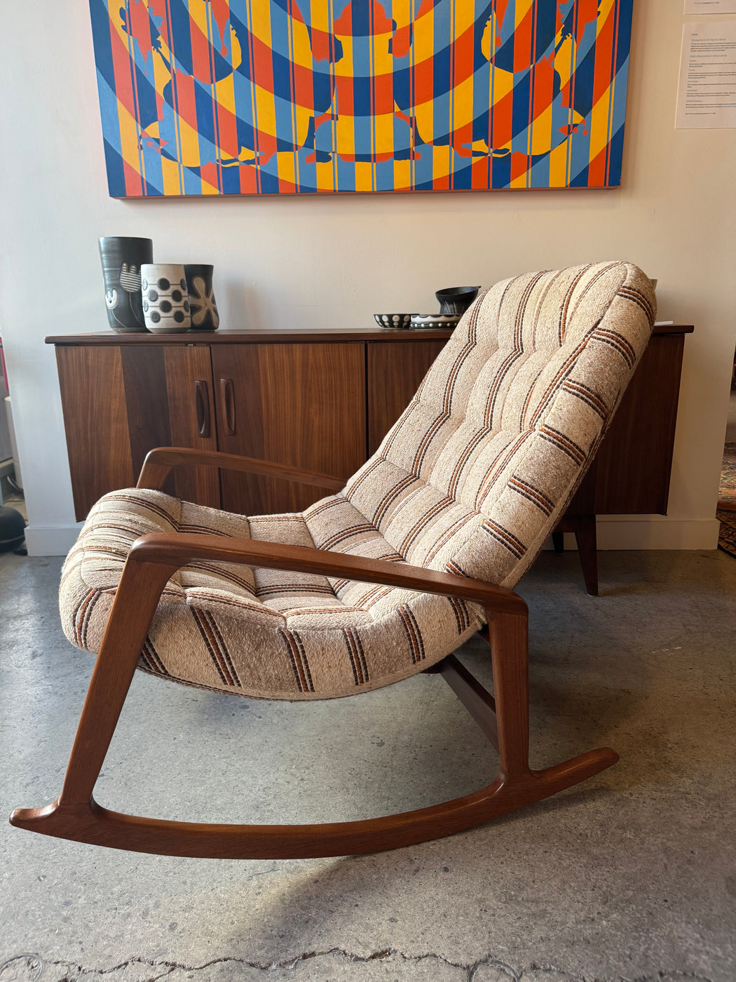 *HOLD* R. Huber Scoop Rocking Chair
