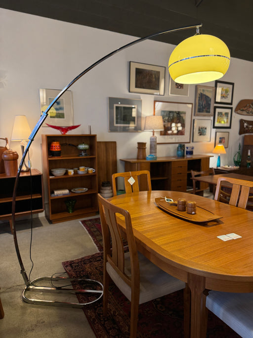 70s Silver Arc Lamp
