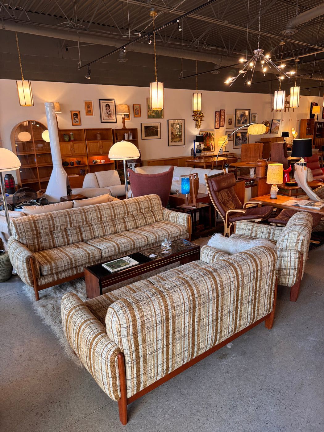 1960s Teak Sofa Set