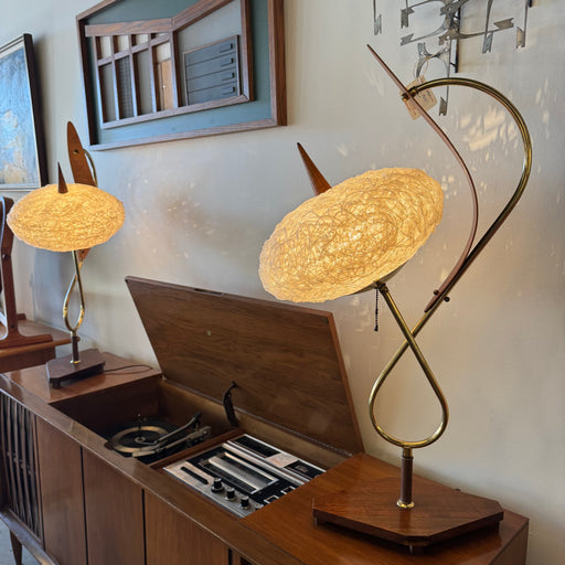 Atomic Spaghetti Shade Lamps
