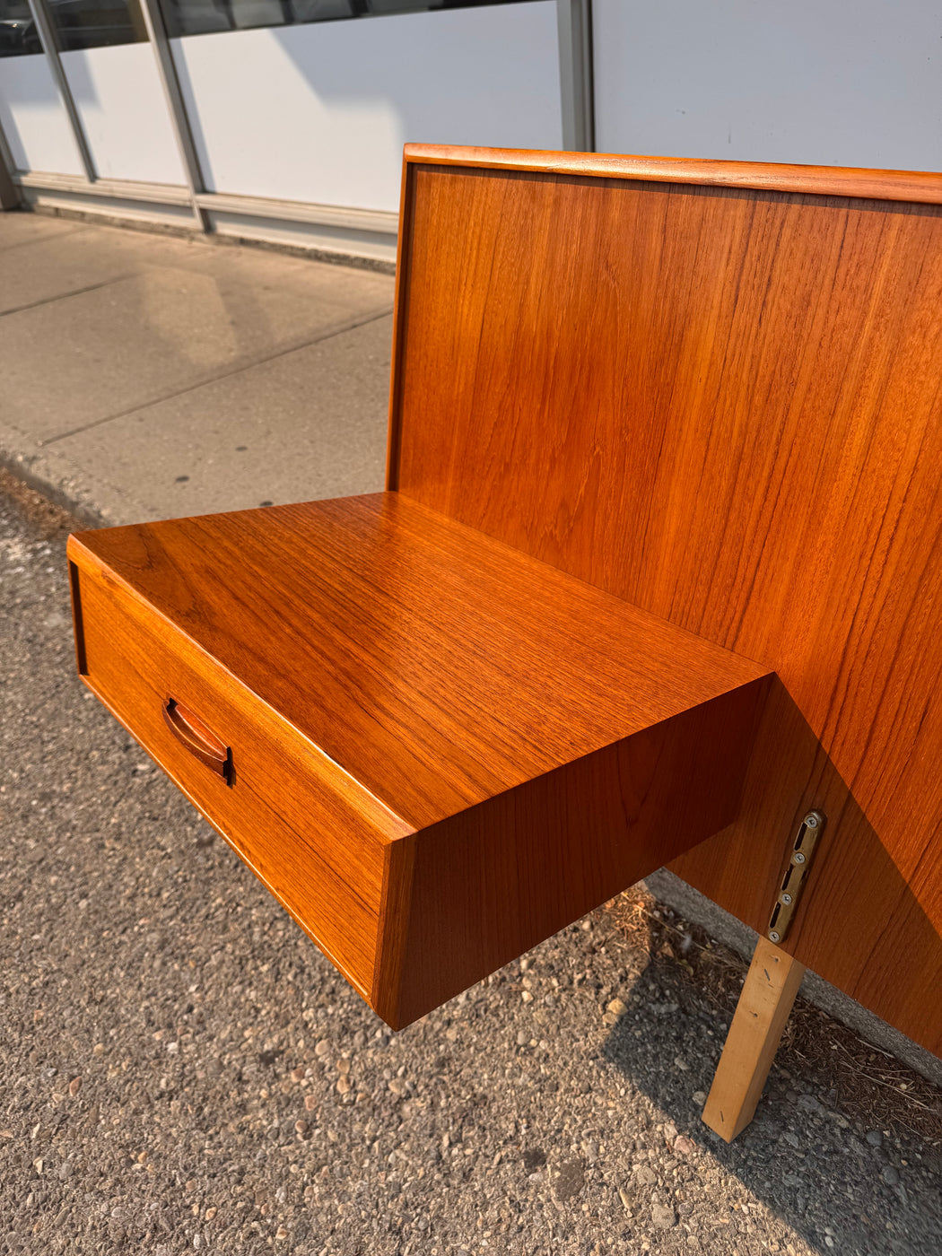 Queen Teak Headboard