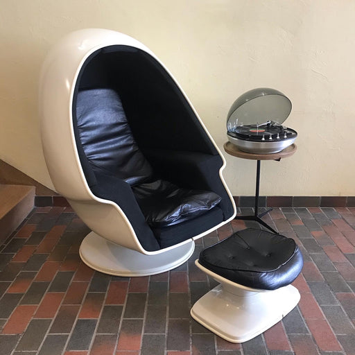 ON HOLD * Lee West Egg Chair + Ottoman