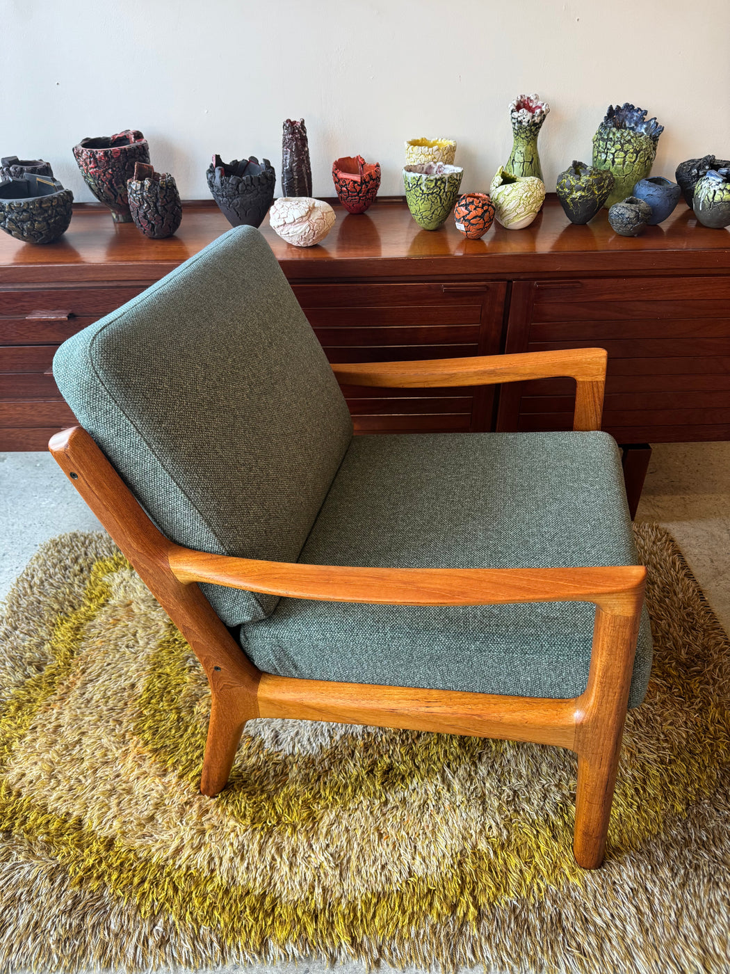 Ole Wanscher Teak Chair Pair