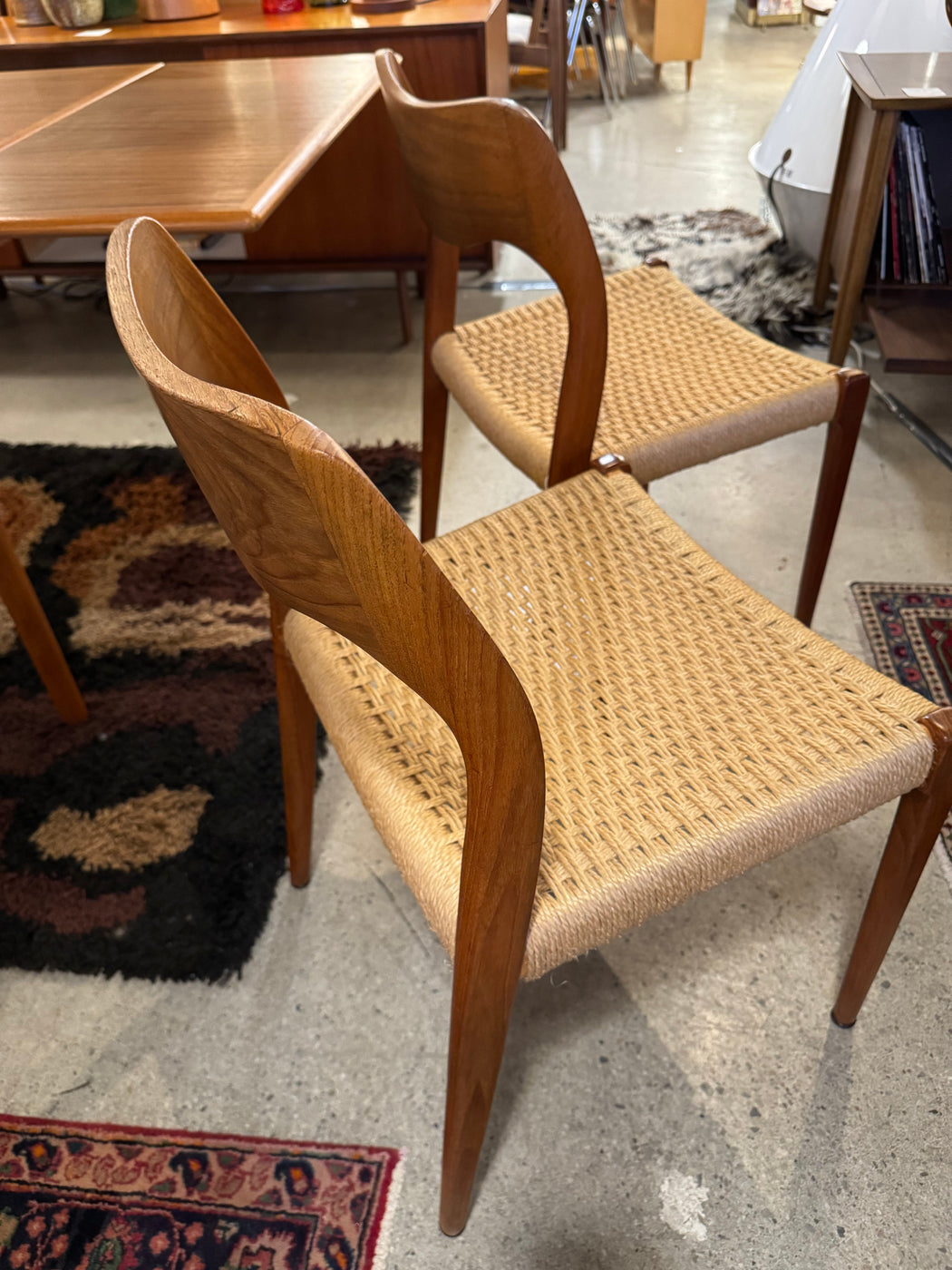 Neils Moller Dining Chair Pair