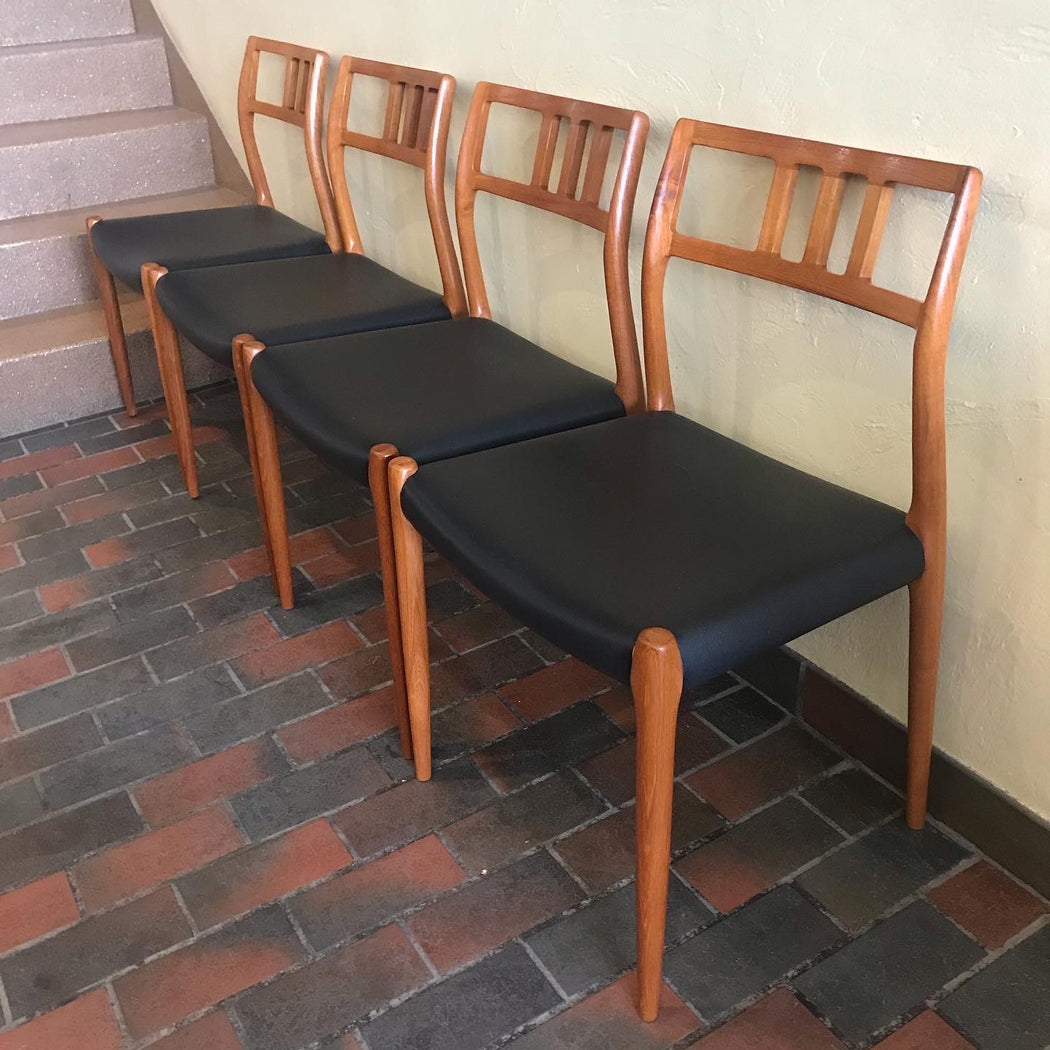 Set of Four Moller Chairs