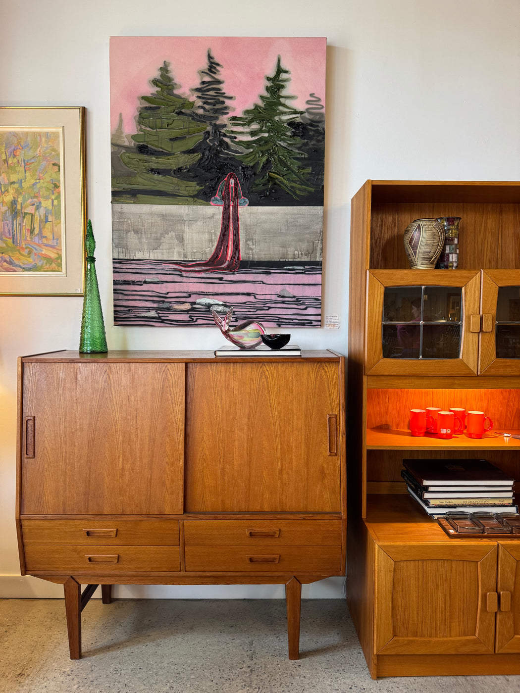 Petite Danish Teak Cabinet