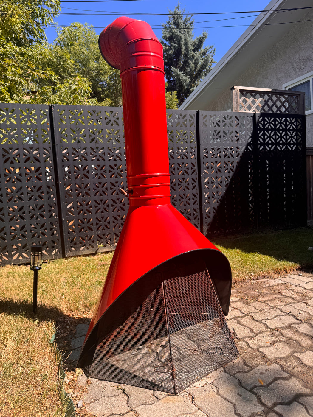Vintage 1960s Fireplace