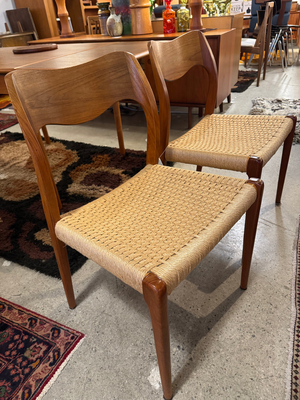 Neils Moller Dining Chair Pair