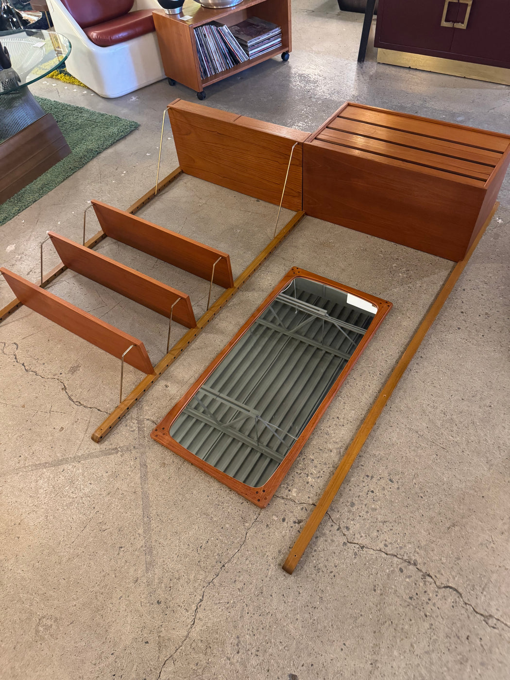 Cado Teak Wall Unit