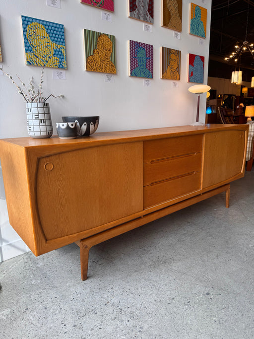 Danish Oak Atomic Credenza