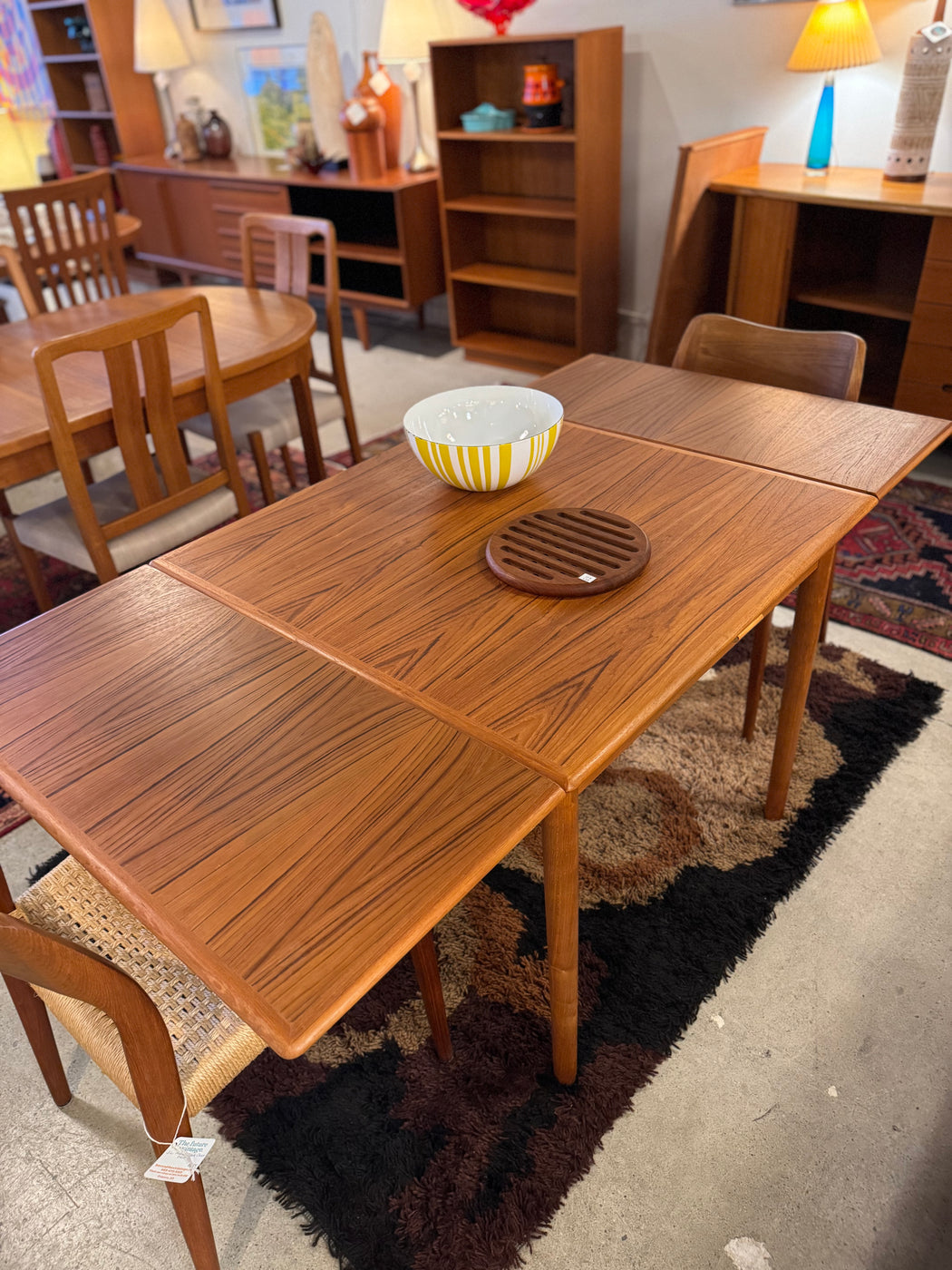 Petite Teak Dining Table