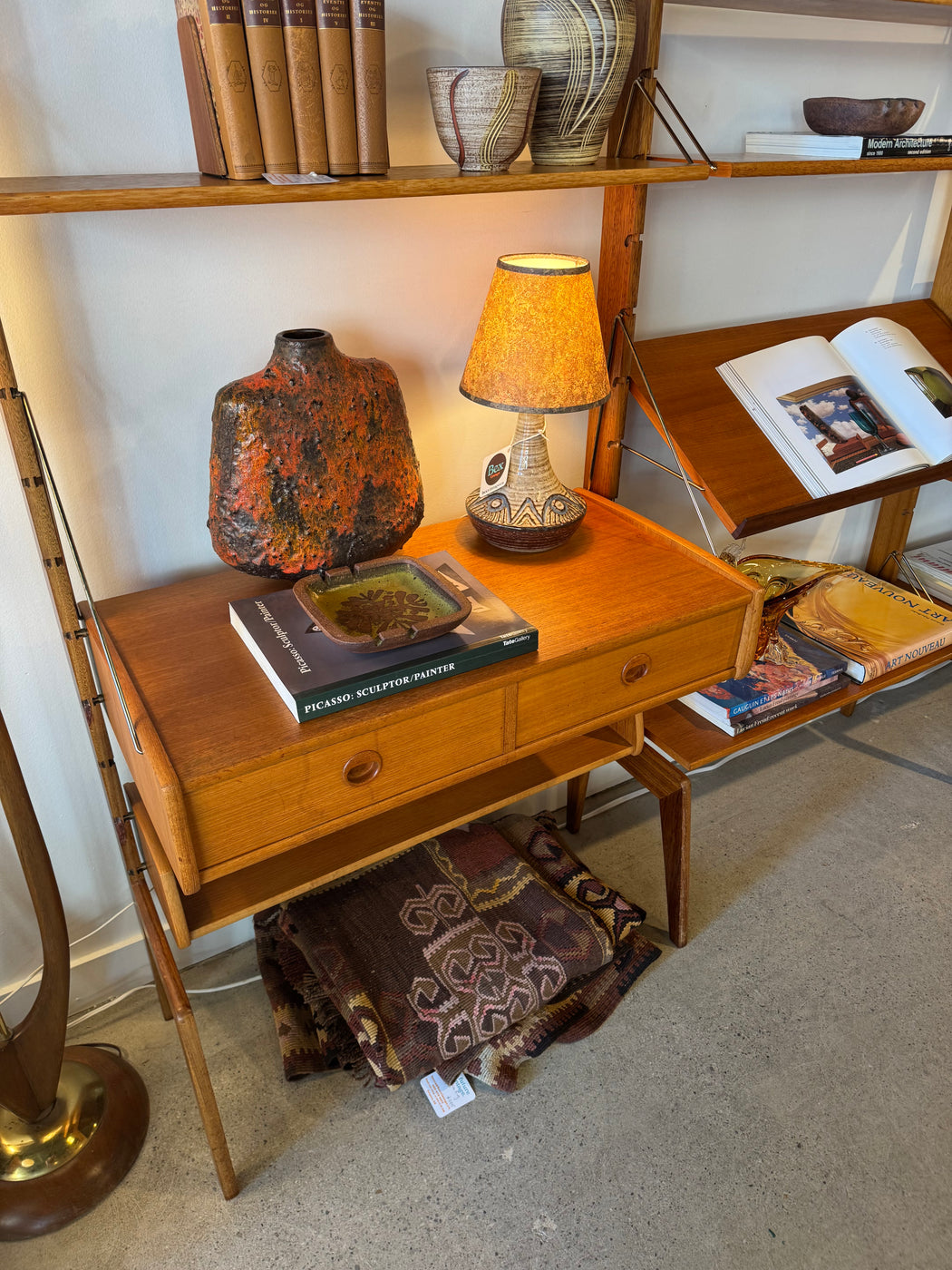 SOLD • Teak Modular Wall Unit, Norway