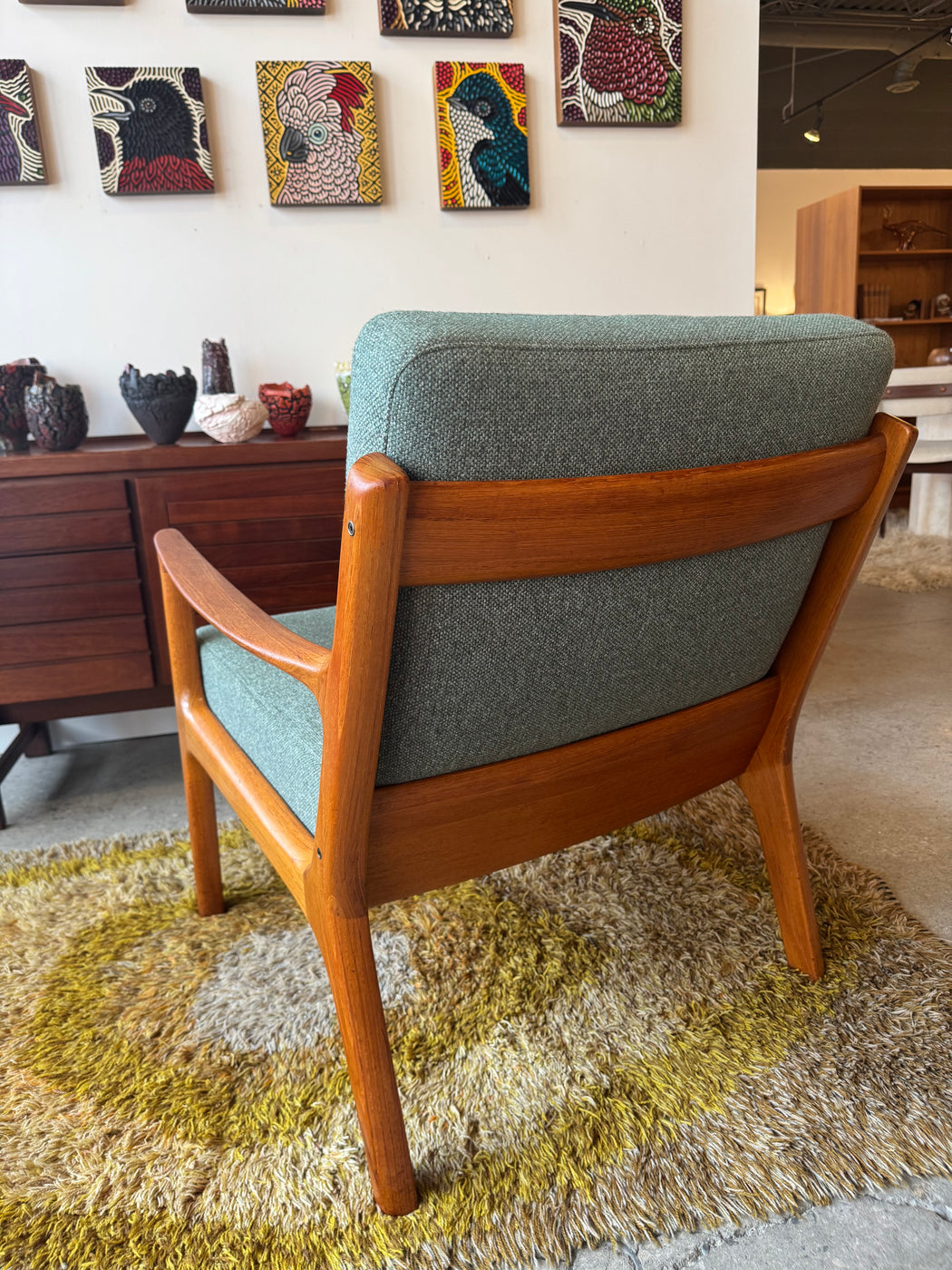 Ole Wanscher Teak Chair Pair
