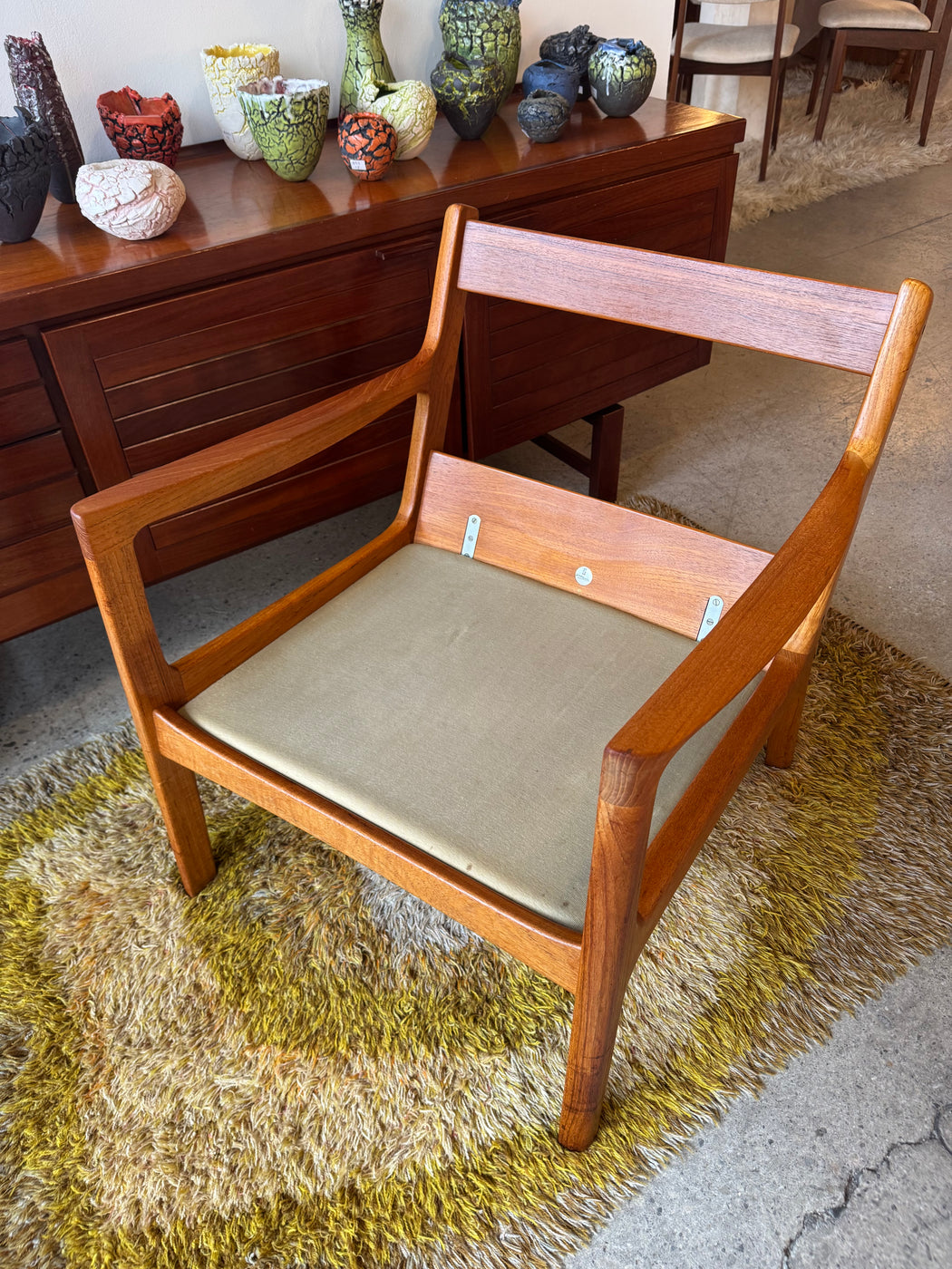 Ole Wanscher Teak Chair Pair