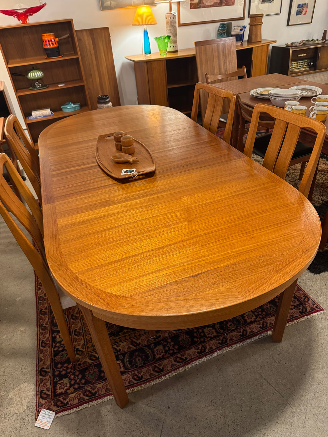 Danish Teak Dining Table