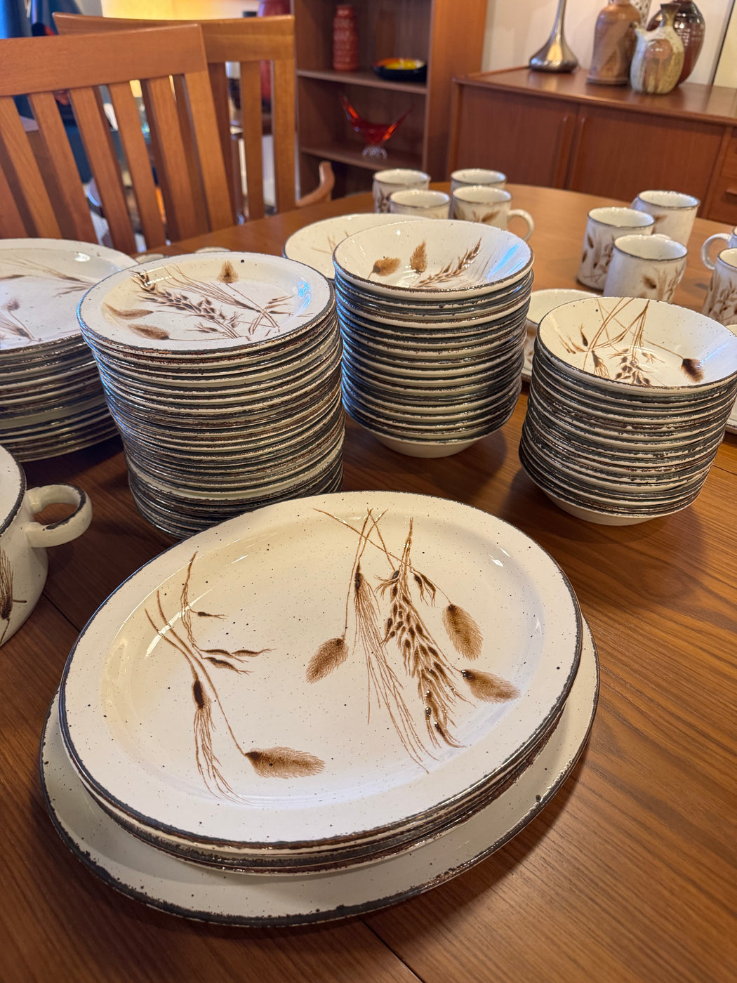 SALE • Wild Oats Stonehenge Midwinter Dish Set