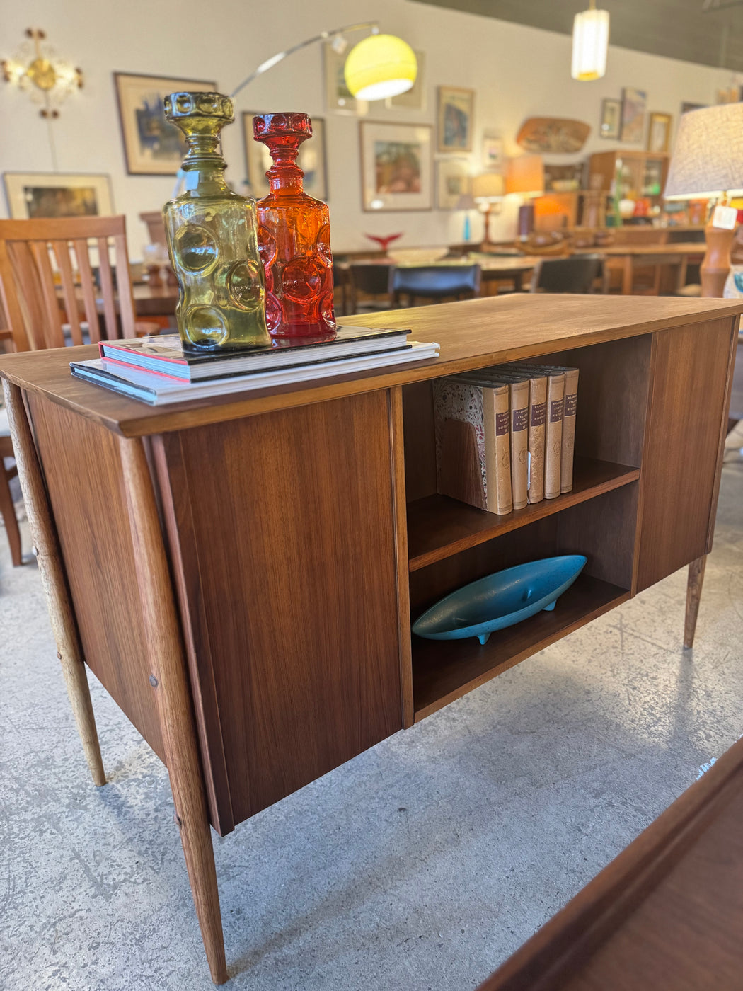 MCM Walnut Desk