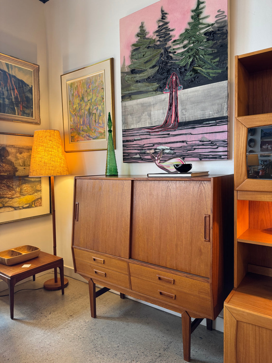 Petite Danish Teak Cabinet