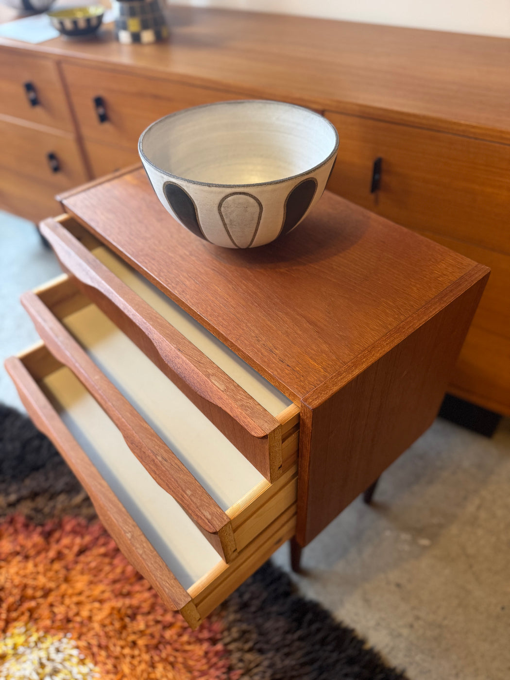 Danish Teak Nightstand