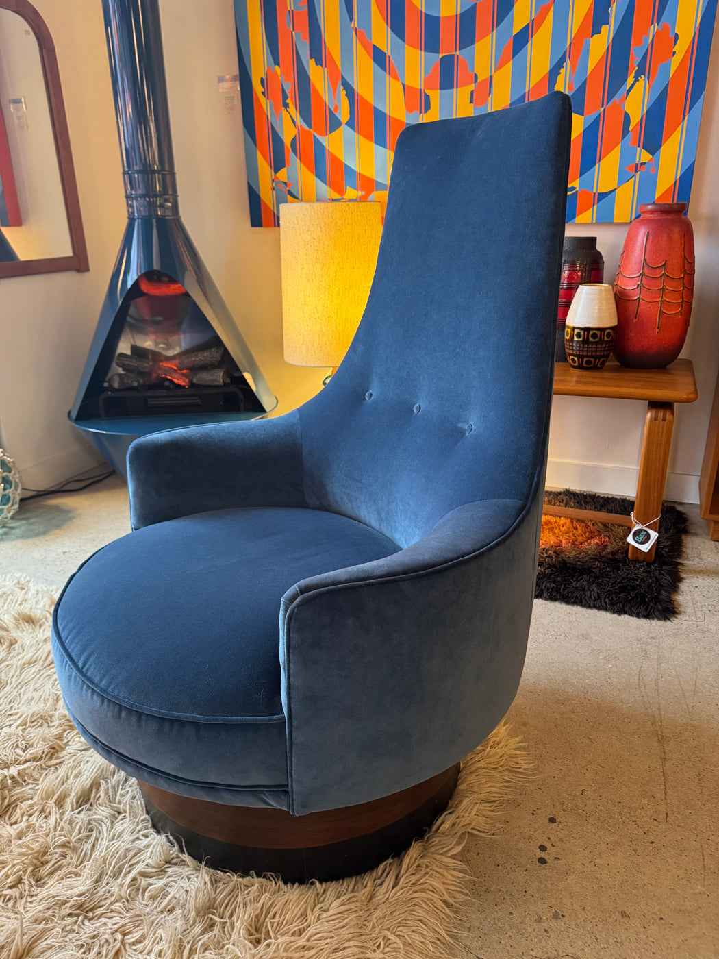 Adrian Pearsall Swivel Chair