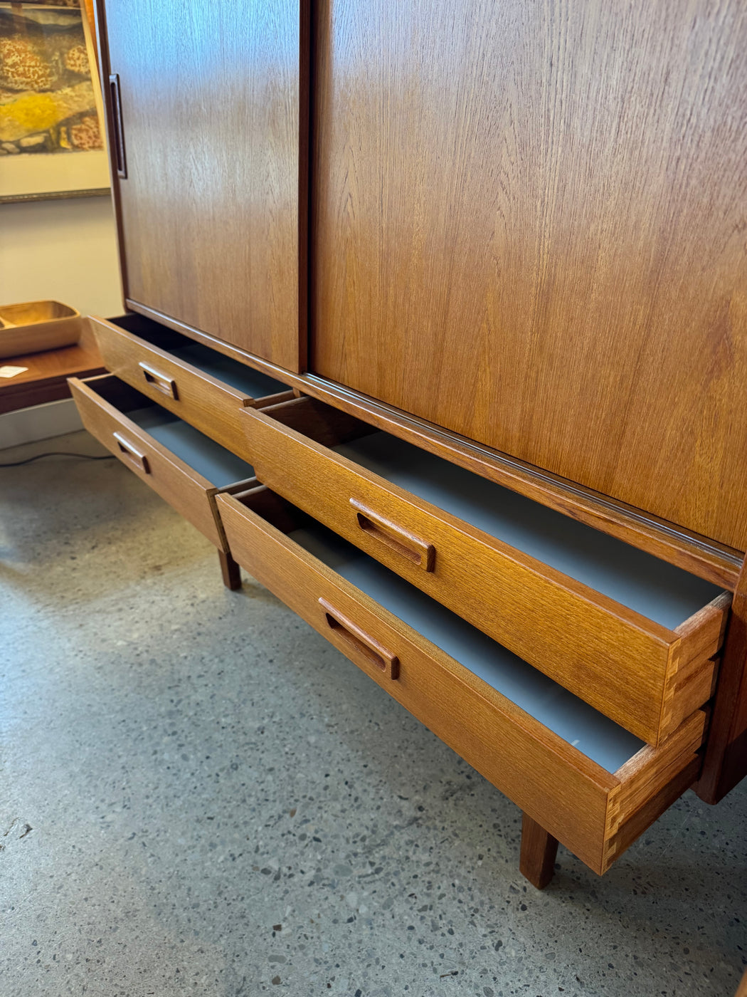 Petite Danish Teak Cabinet