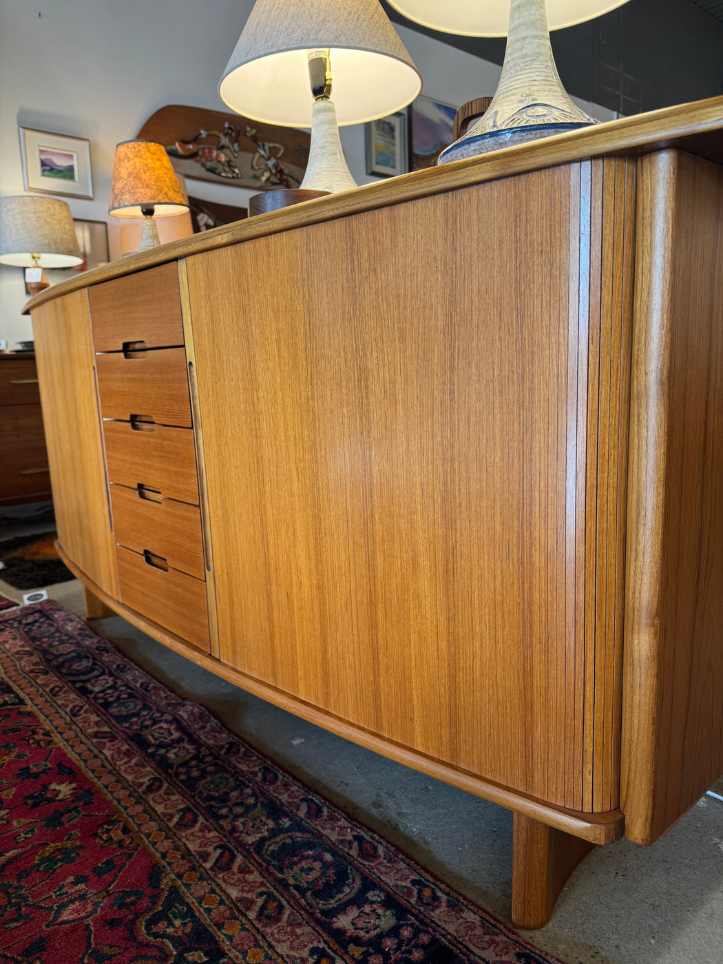 Vintage Teak Sideboard