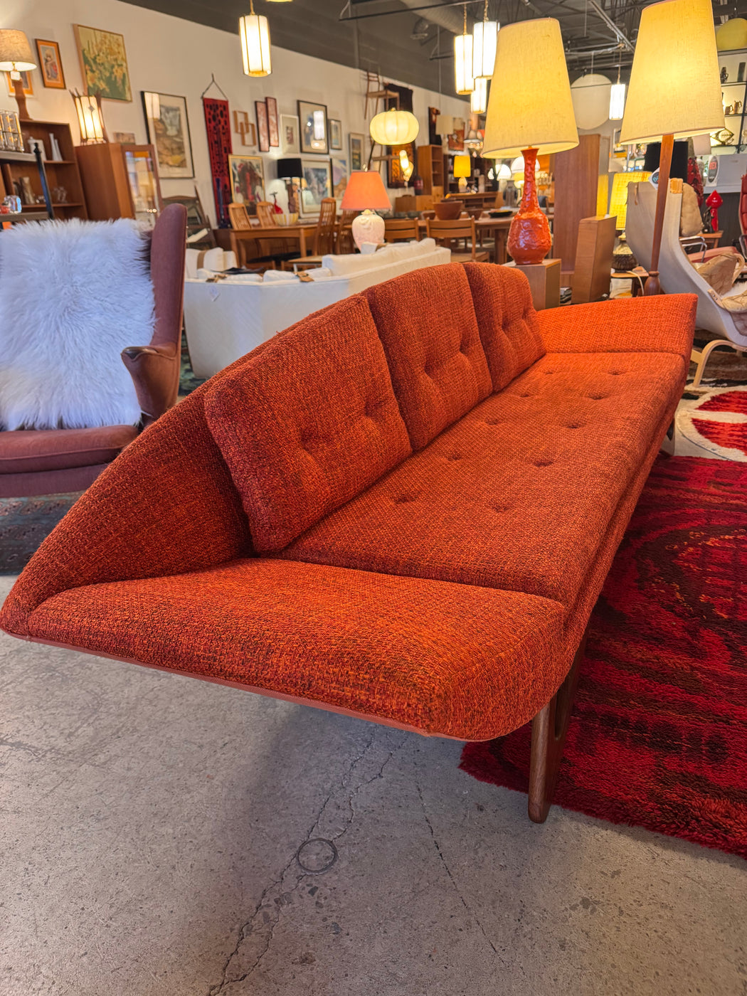 Atomic 1960s Gondola Sofa